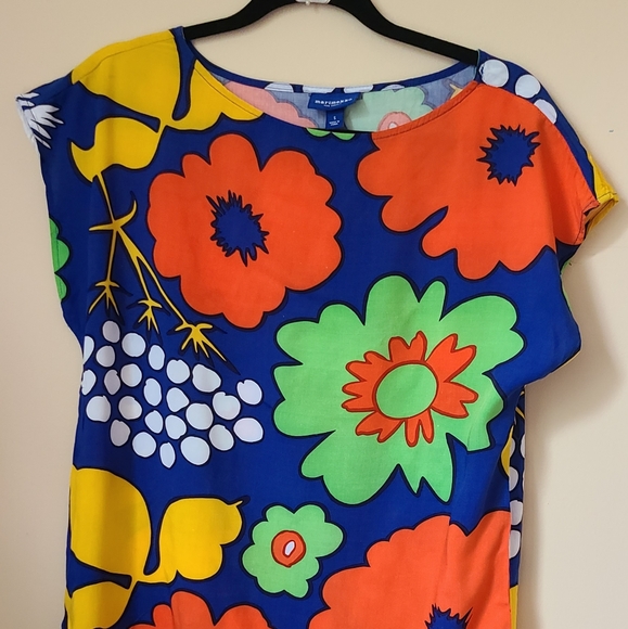 Marimekko Dresses Marimekko For Target Floral Cotton Mini Dress
